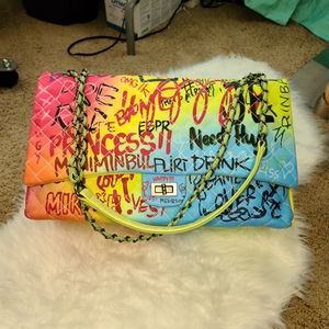 Designer inspired overnight bag